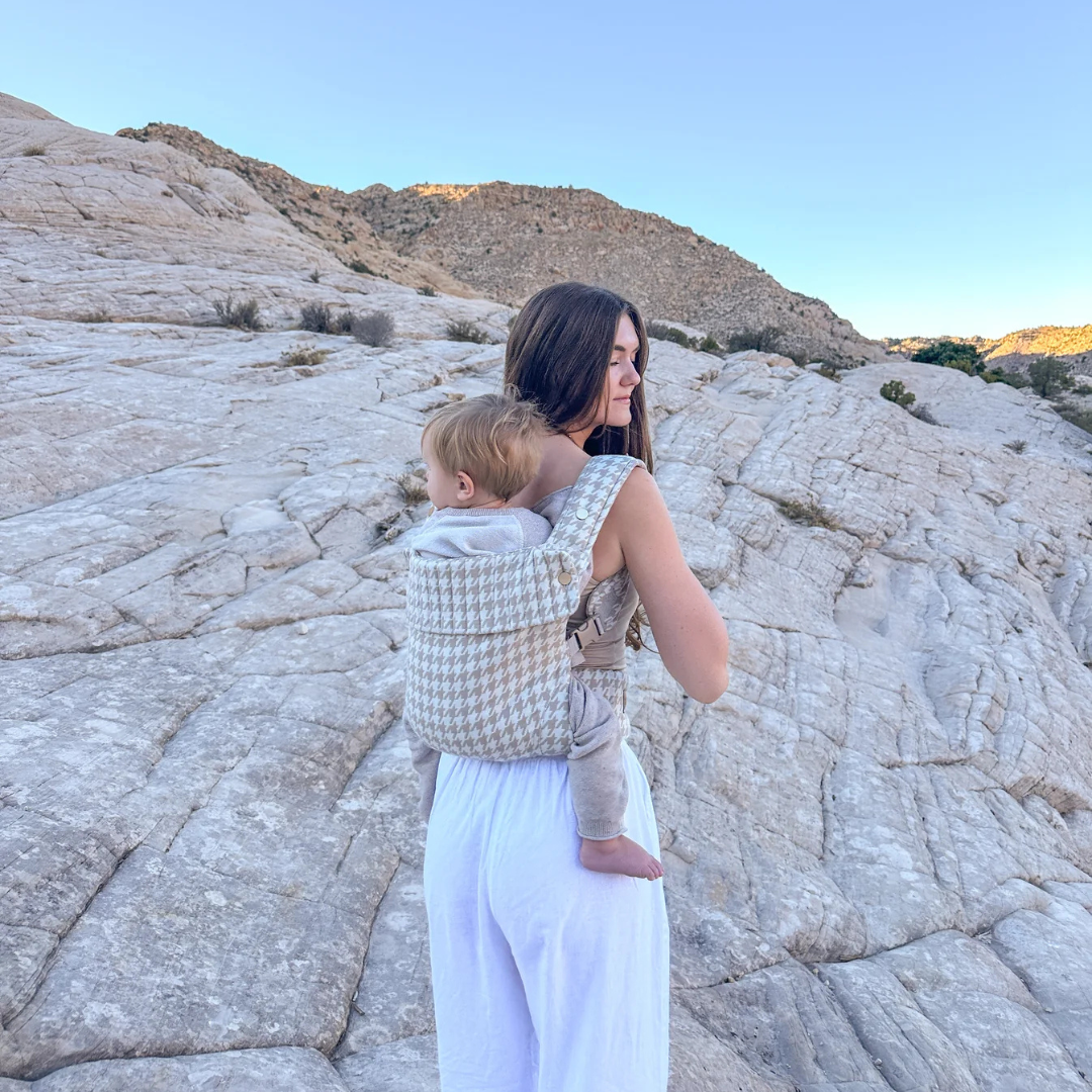 SoulBond Baby Carrier in organic cashmere and silk