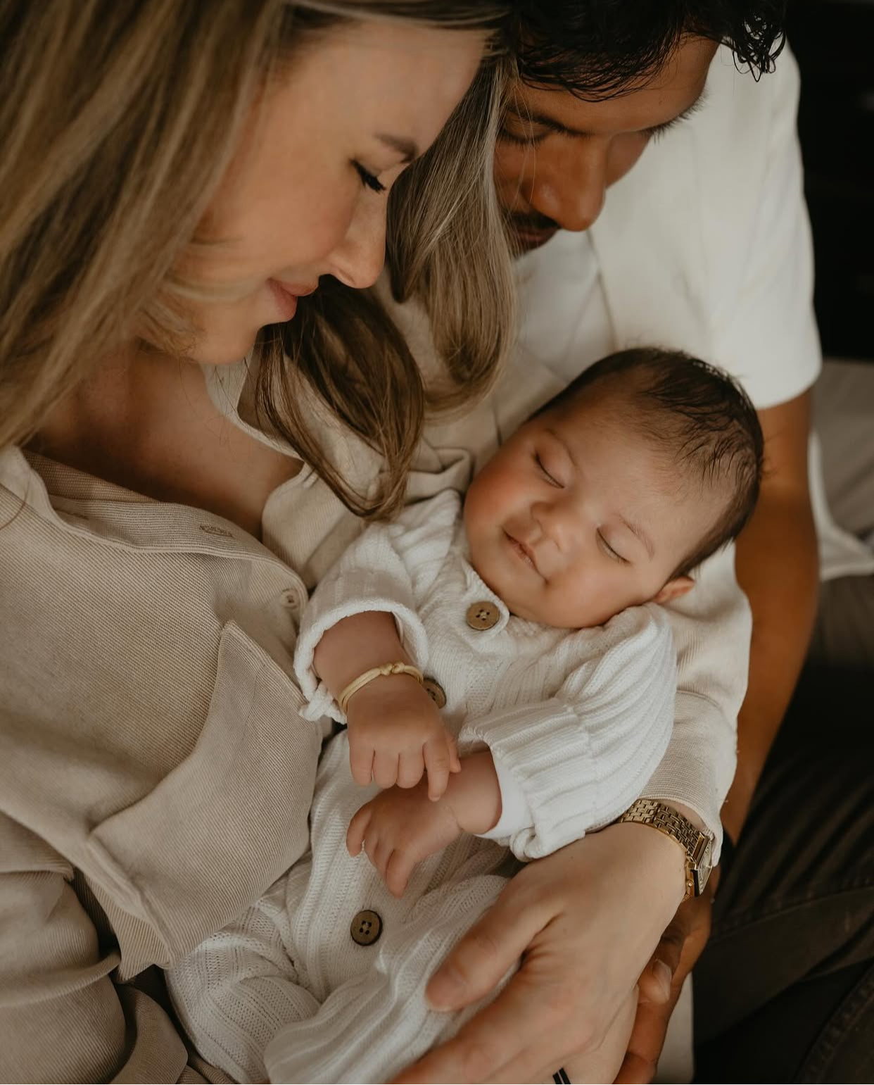 Knitted Romper Milk – Organic Cotton