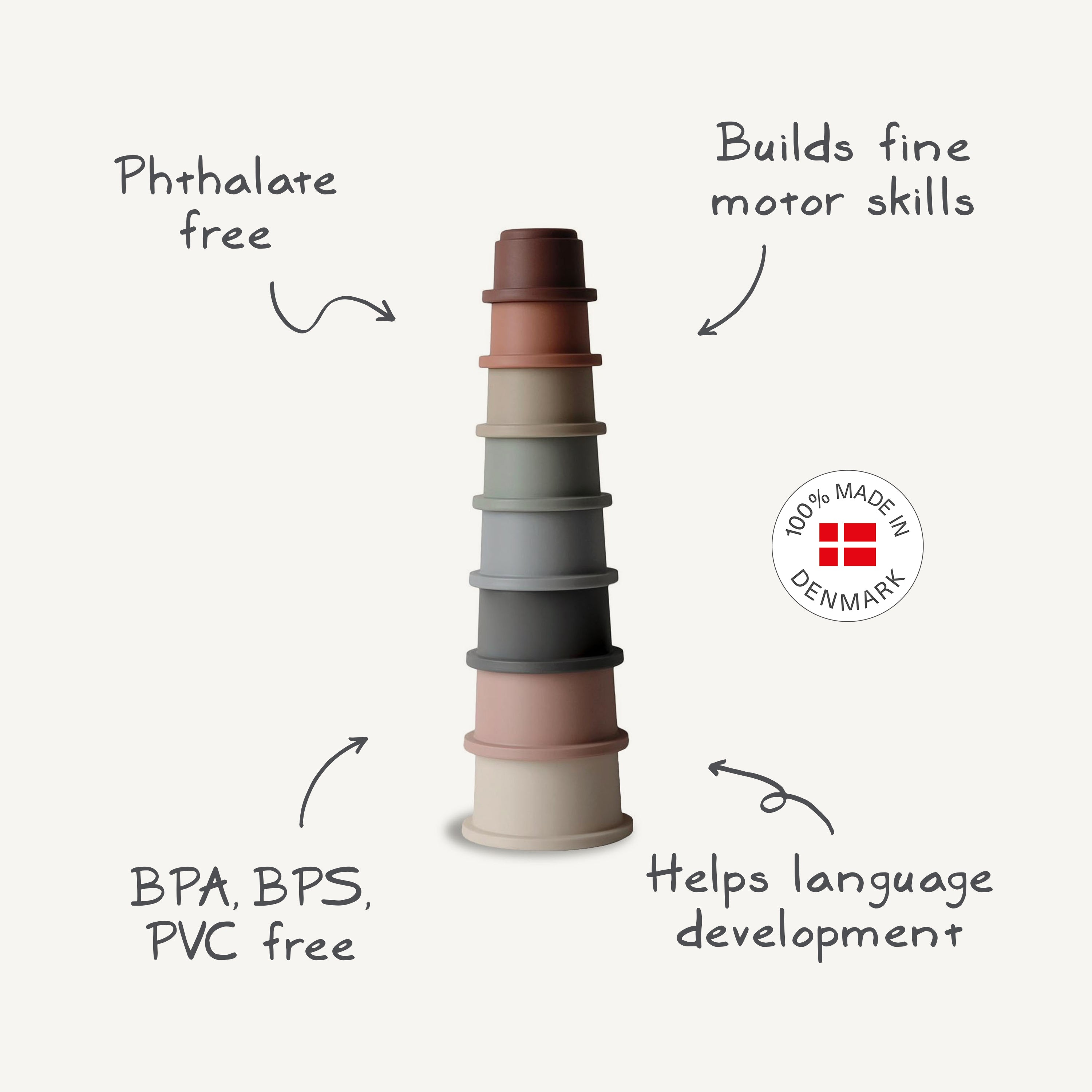 StackingTower - Stacking Cups Toy